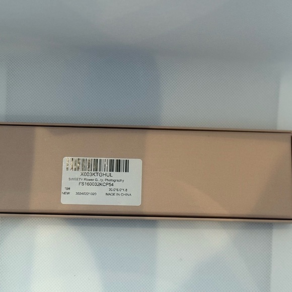 SWEETV Handmade Gold Flower Girl Headband – Pearl & Crystal Halo – NWT - Picture 9 of 14